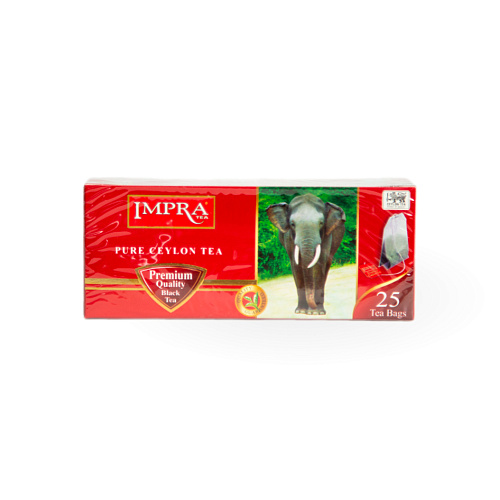 Чай черный Импра красная пачка с ярлыком 1,8г 25